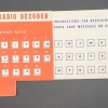 1941 Secert Guard Slidomatic Radio Decoder